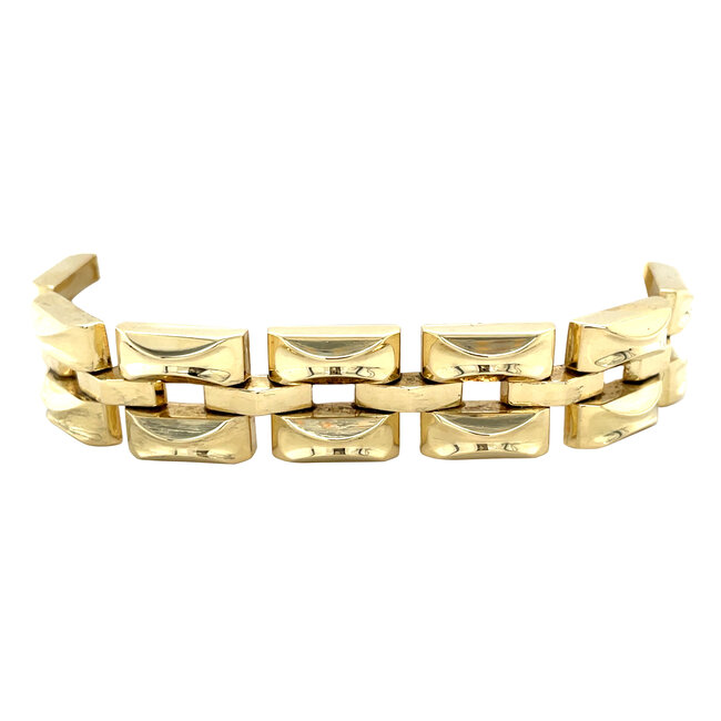 Goldenes Armband 19 cm 14 Karat