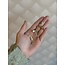 Gold dolphin pendant 14 karat