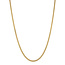 Goldenes Gourmet-Collier 44,5 cm 14 kt