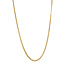 Goldenes Gourmet-Collier 44,5 cm 14 kt