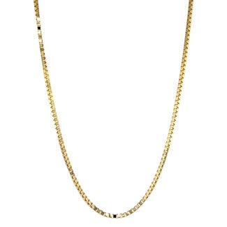Goldene venezianische Halskette 50 cm 14 kt
