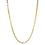 Gouden venetiaan collier 50 cm 14 krt
