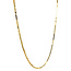 Gouden venetiaan collier 50 cm 14 krt