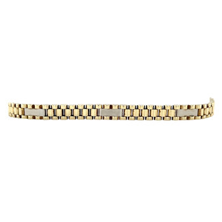 Goldenes Rolex-Armband 20 cm 14 Karat