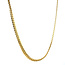 Gouden gourmet choker 45.5 cm 14 karaat