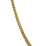 Gouden gourmet choker 45.5 cm 14 karaat