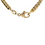 Gouden gourmet choker 45.5 cm 14 karaat
