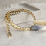 Goldener Choker 41,5 cm 14 Karat