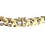 Goldener Choker 41,5 cm 14 Karat