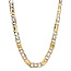 Gouden valkenoog collier 61 cm 18 karaat