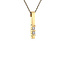 Goldanhänger mit Diamant 18 kt