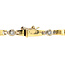 Gouden armband met diamant 18 karaat