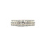 Bicolour gold ring with diamond 14 kt