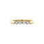 Goldring mit Diamant 14 kt