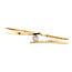 Gold bangle with diamond 14 kt