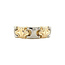 Bicolour gold fantasy ring 14 kt