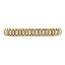 Gouden rolex armband met zirkonia 19.5 cm 14 krt