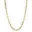 Gouden valkenoog collier 52 cm 14 karaat