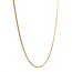 Gold Schlangenkette 45 cm 14 Karat