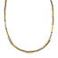 Gold choker bicolour 45 cm 14 karat