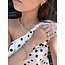 Goldener Choker Bicolor 45 cm 14 Karat