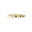 Goldener Memoire-Ring mit 14 Karat Diamant
