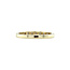 Goldener Memoire-Ring mit 14 Karat Diamant