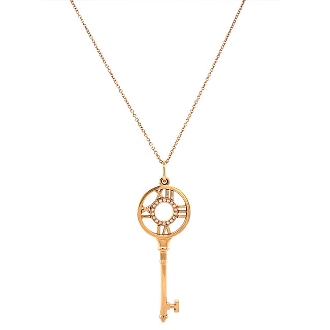 Rosegouden collier Tiffany & Co 18 karaat