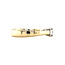 Gouden solitair ring met diamant 14 karaat