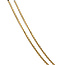 Gold necklace with pendant 42.5 cm 14 carat