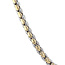 Goldener Choker Bicolor 45 cm 14 Karat