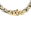 Goldener Choker Bicolor 45 cm 14 Karat