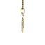 Gouden hanger weegschaal 14 karaat