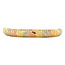 Tricolour gold bracelet 18 cm 14 karat