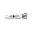 Witgouden solitair ring met diamant 14 karaat