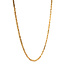 Gold king's necklace 49 cm 14 karat