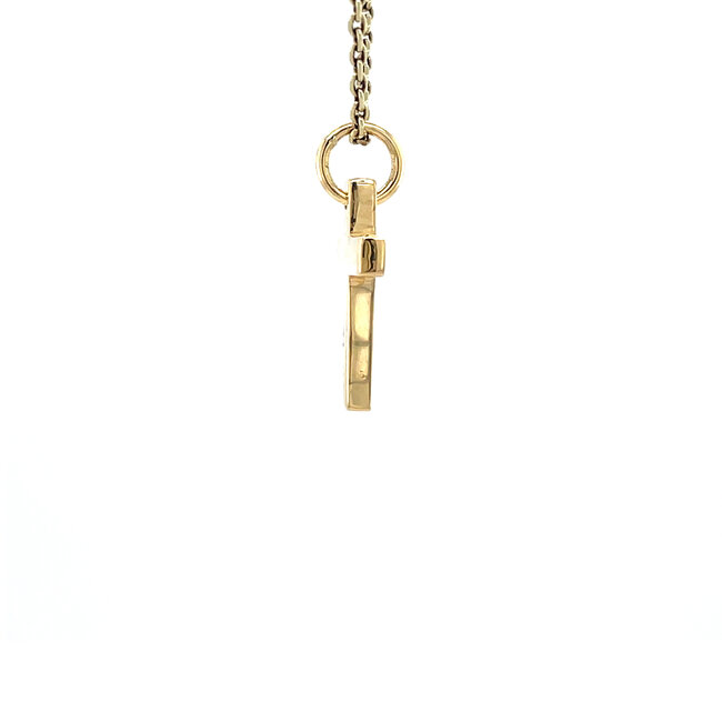 Goldenes Kreuz Anhänger 18 Karat