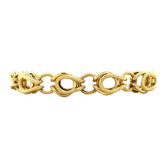 Gouden armband 20.5 cm