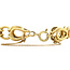Golden bracelet 20.5 cm 14 karat