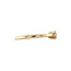 Gouden solitair ring met diamant 14 karaat
