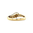 Entourage ring with 9 carat diamond