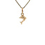Gouden dolfijn hanger 14 karaat