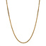 Length necklace gourmet 46 cm 8 karat
