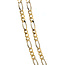 Golden Figaro necklace 60.5 cm 14 karat