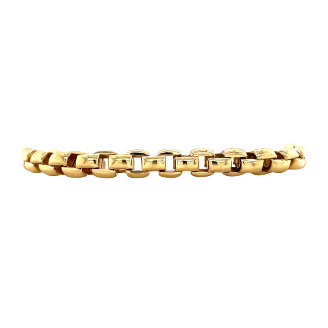 Gold Fope bracelet 19 cm 18 karat