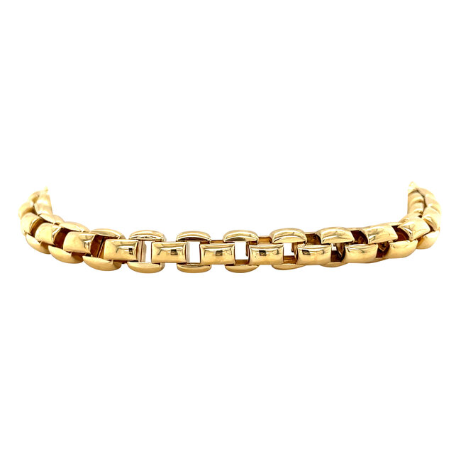 Goldenes Fope Armband 19 cm 18 Karat