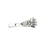 Witgouden ring met diamant 18 krt