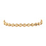 Gold tennis bracelet with diamond 14 karat