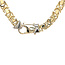 Gold king's necklace 50 cm 14 karat