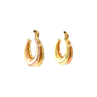 Gold earrings Gold earrings